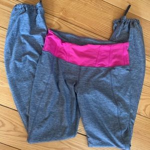 Lululemon workout pants, size 8
